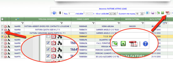 fattura europcar scarica